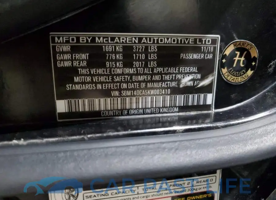 SBM14DCA5KW003410# 13