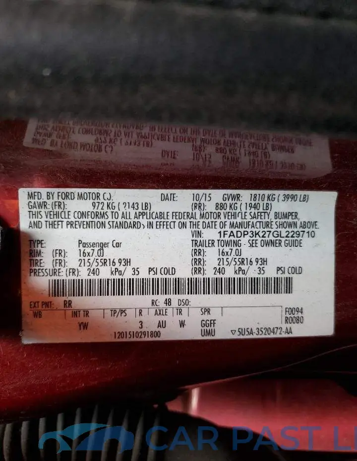 1FADP3K27GL229710# 12