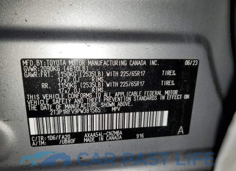 2T3P1RFV9PW381565# 13