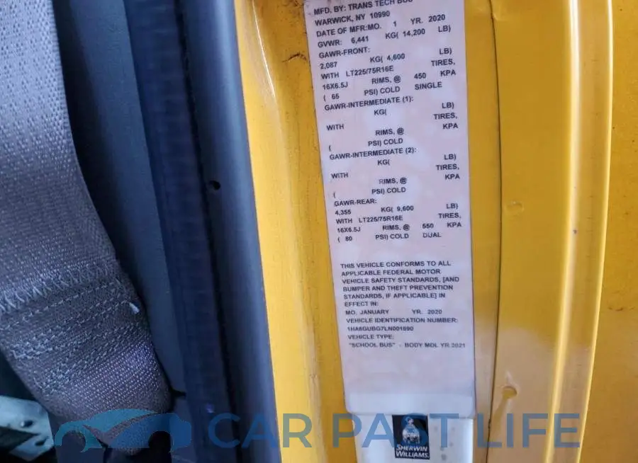 1HA6GUBG7LN001690# 13