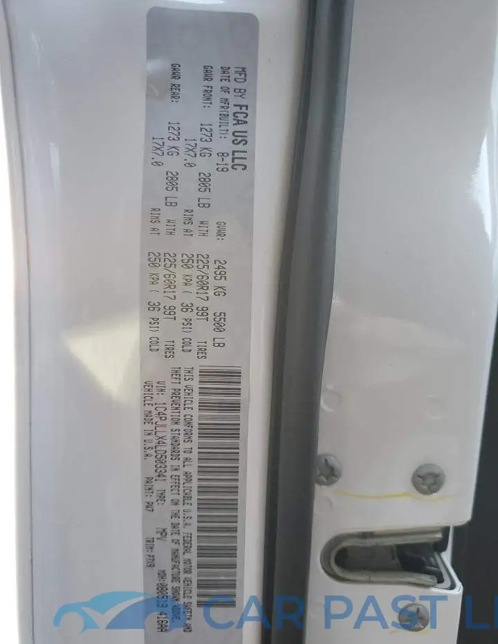 1C4PJLLX4LD503341# 13
