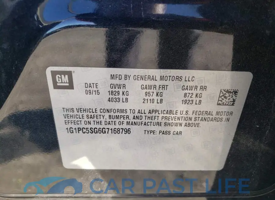 1G1PC5SG6G7168796# 13