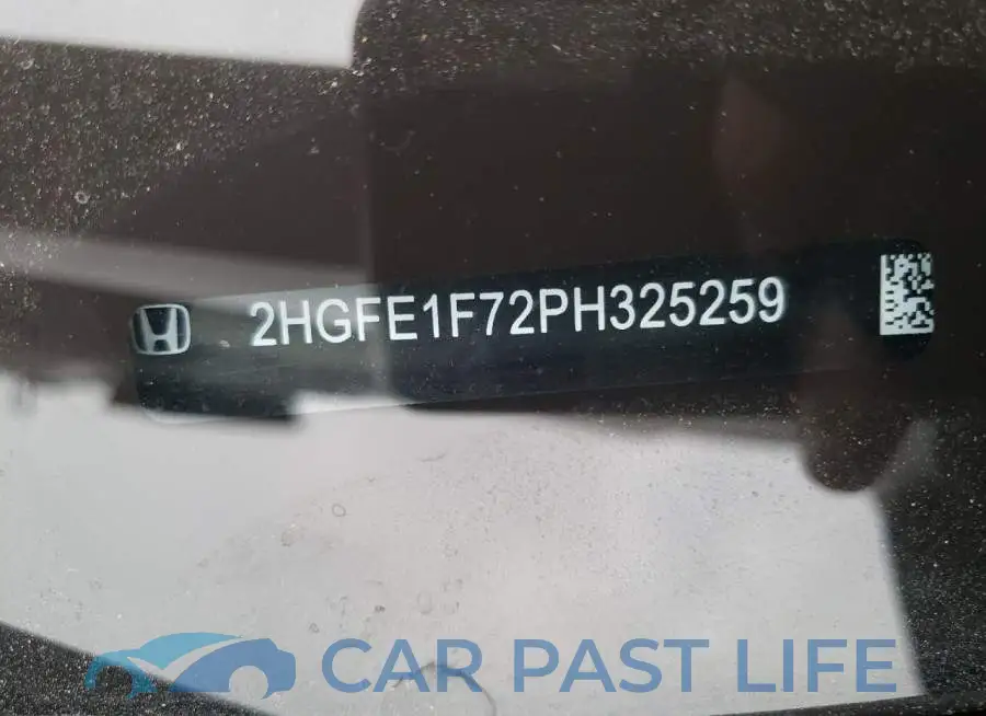 2HGFE1F72PH325259# 12