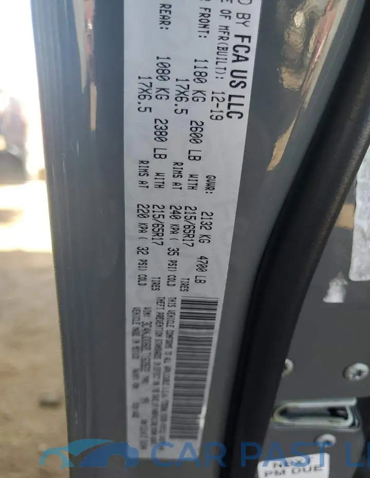 3C4NJDDB2LT163522# 12