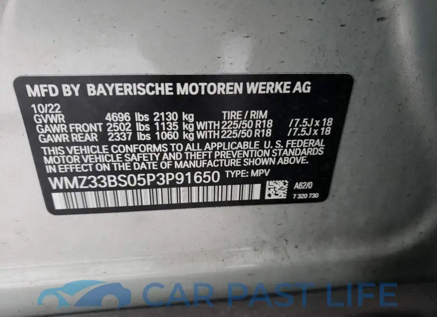 WMZ33BS05P3P91650# 12