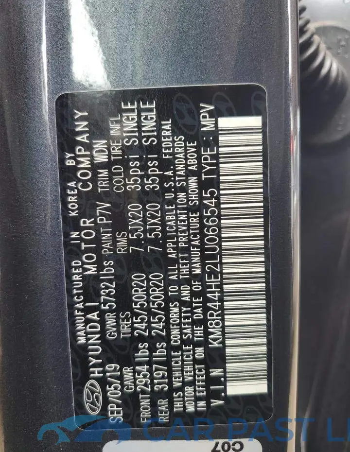 KM8R44HE2LU066545# 13