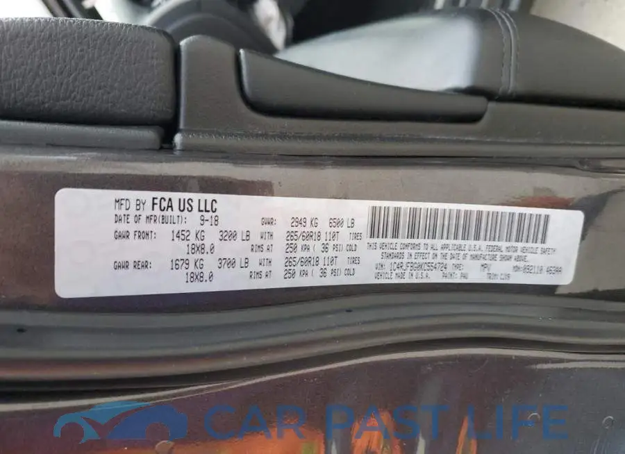1C4RJFBG0KC554724# 13