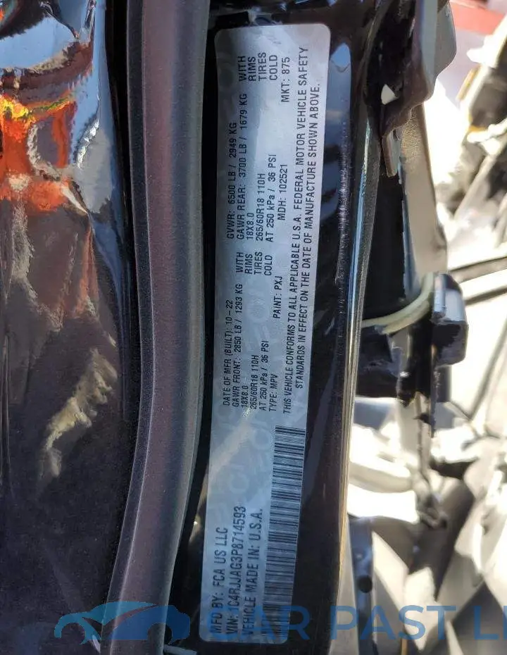 1C4RJJAG3P8714593# 14