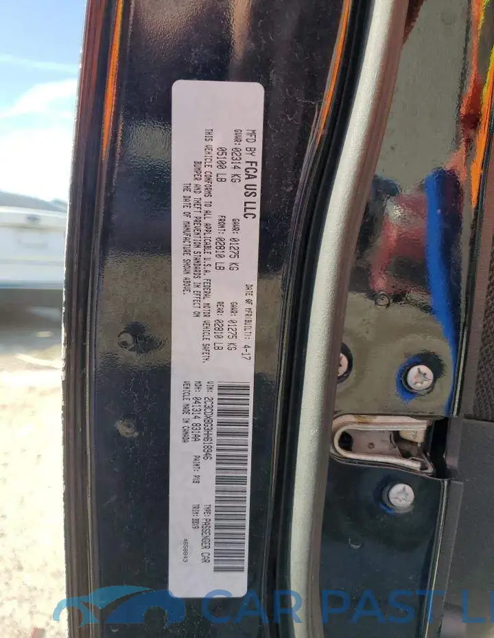 2C3CDXBG3HH618946# 12