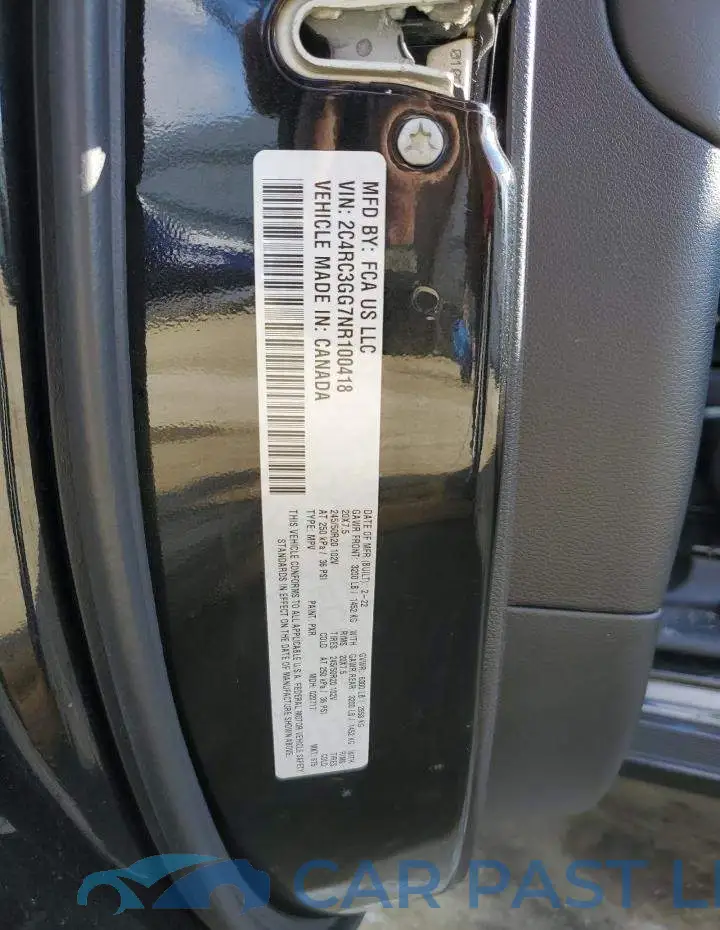 2C4RC3GG7NR100418# 13