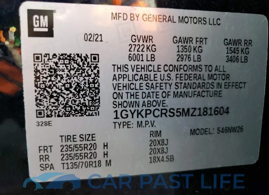 1GYKPCRS5MZ181604# 14