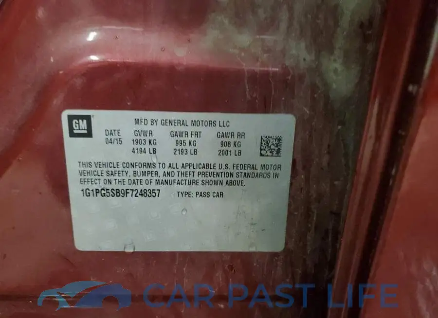 1G1PG5SB9F7248357# 12