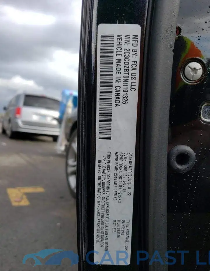2C3CDZBT0NH191326# 12