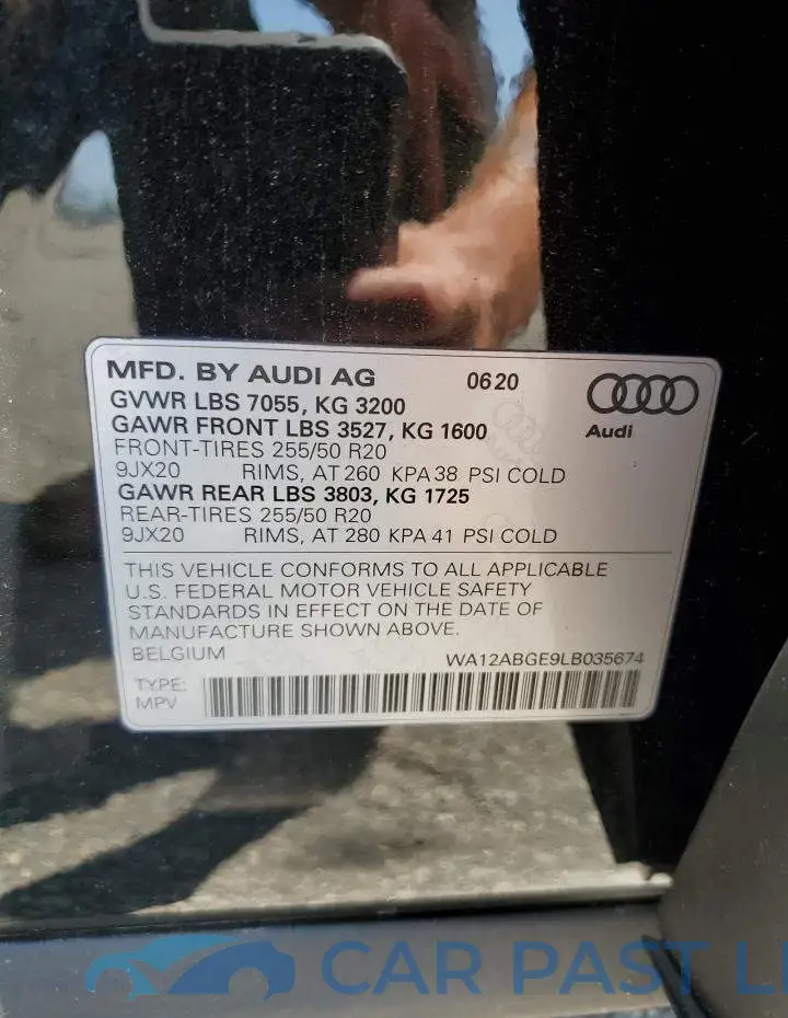 WA12ABGE9LB035674# 12