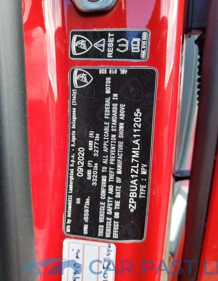 ZPBUA1ZL7MLA11205# 14