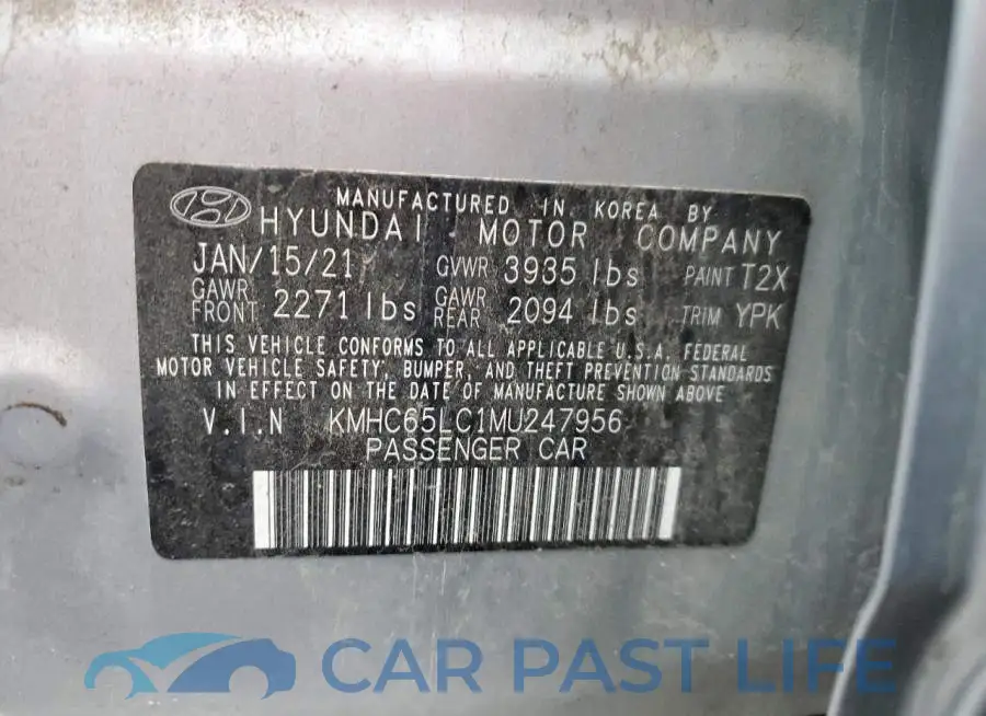 KMHC65LC1MU247956# 12