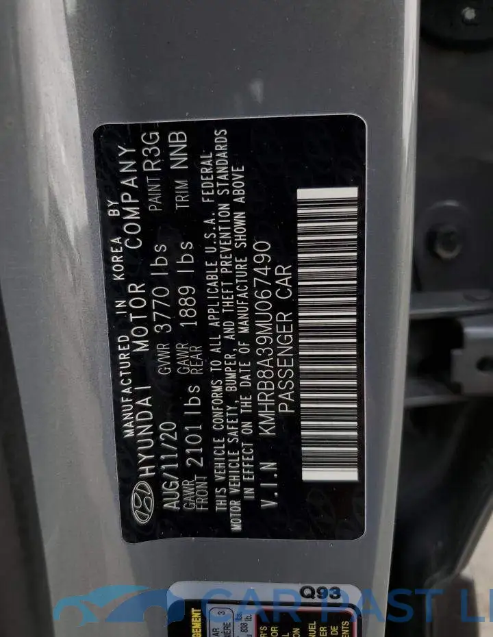 KMHRB8A39MU067490# 13