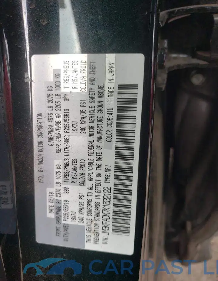 JM3KFADM7K1632122# 13