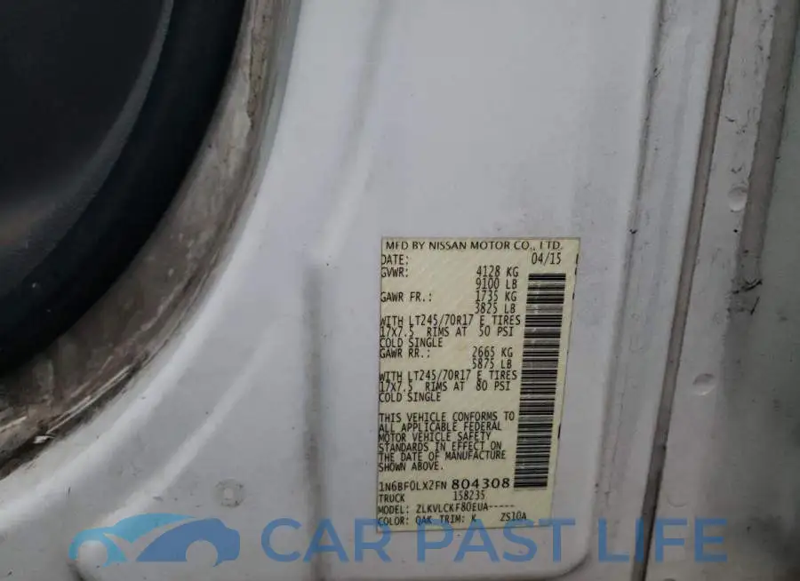 1N6BF0LX2FN804308# 13