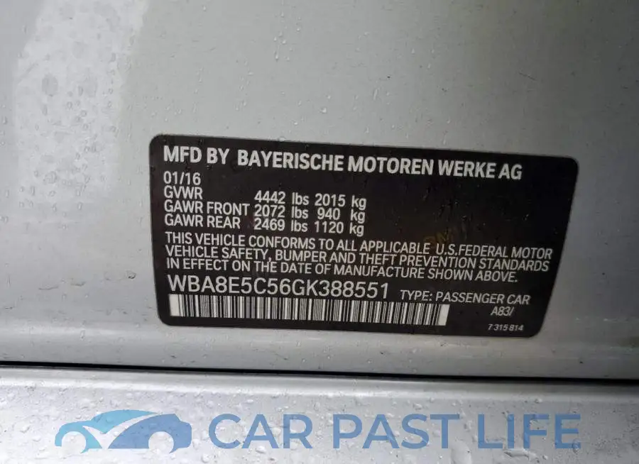 WBA8E5C56GK388551# 12