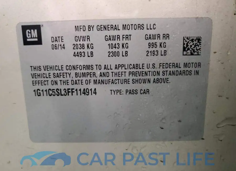 1G11C5SL3FF114914# 12