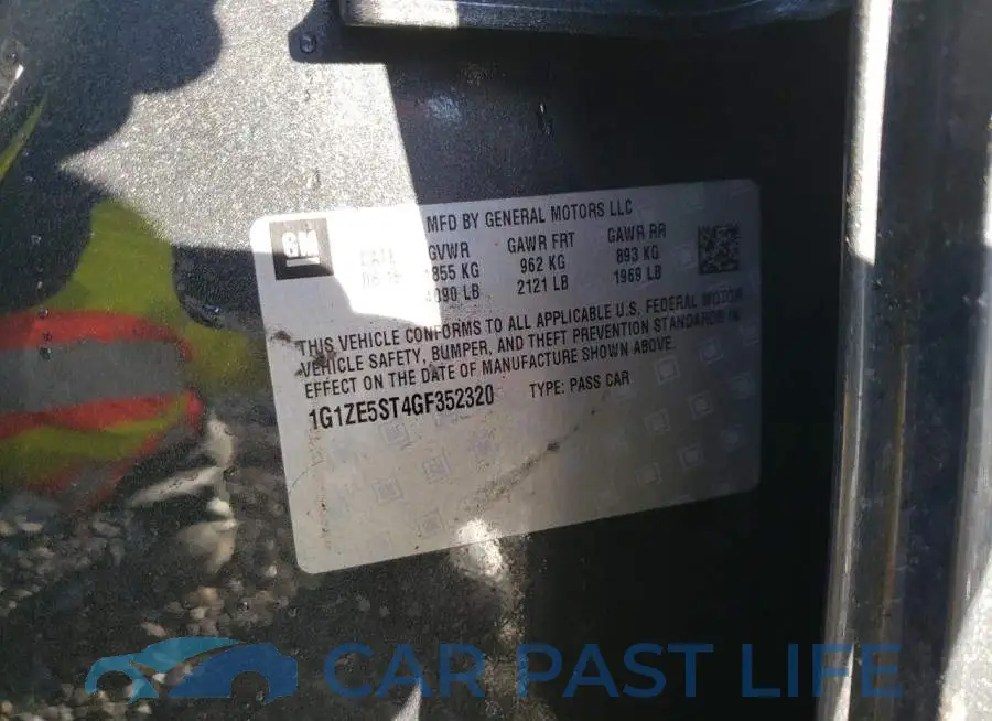 1G1ZE5ST4GF352320# 13