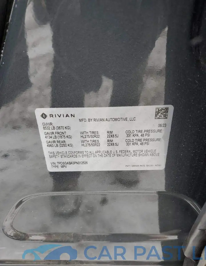7PDSGABA0PN012526# 13