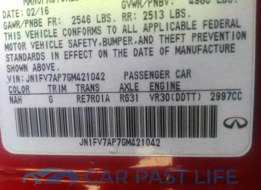 JN1FV7AP7GM421042# 9