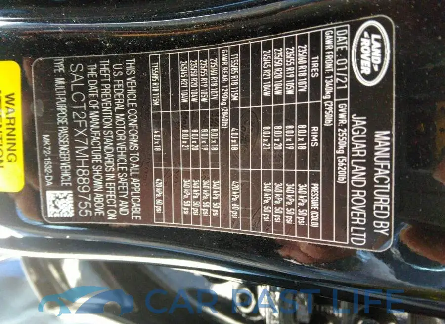 SALCT2FX7MH889755# 9