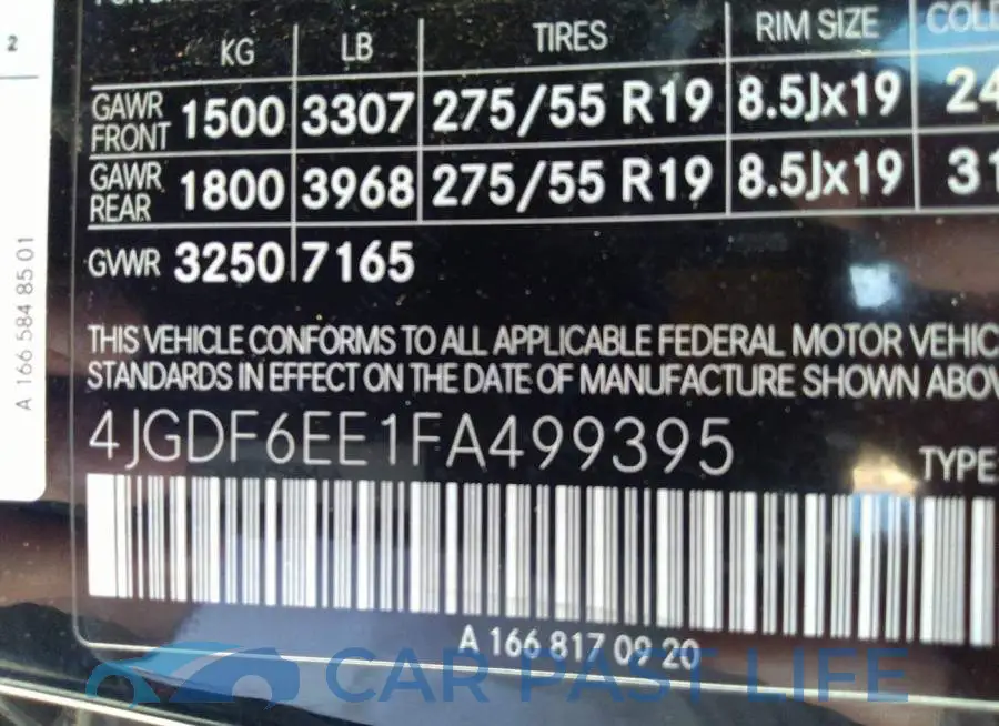 4JGDF6EE1FA499395# 9