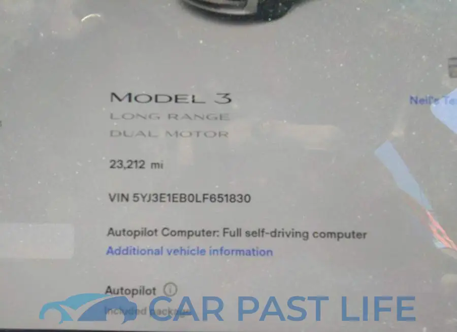 5YJ3E1EB0LF651830# 7