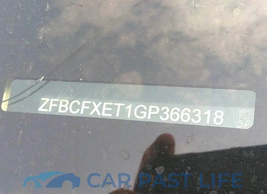 ZFBCFXET1GP366318# 9