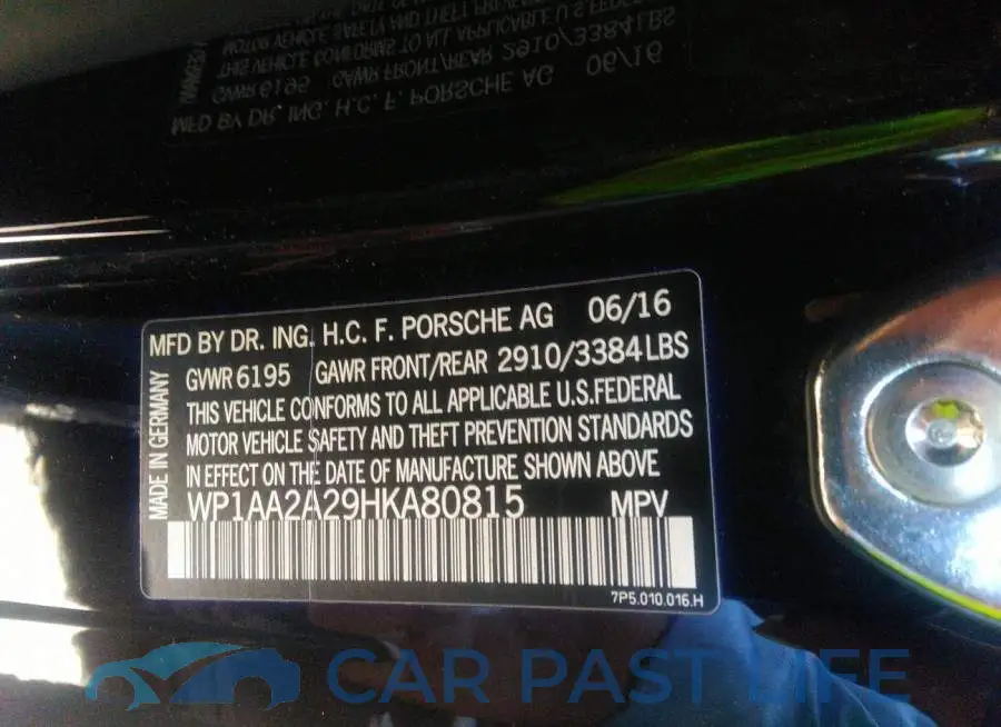 WP1AA2A29HKA80815# 9