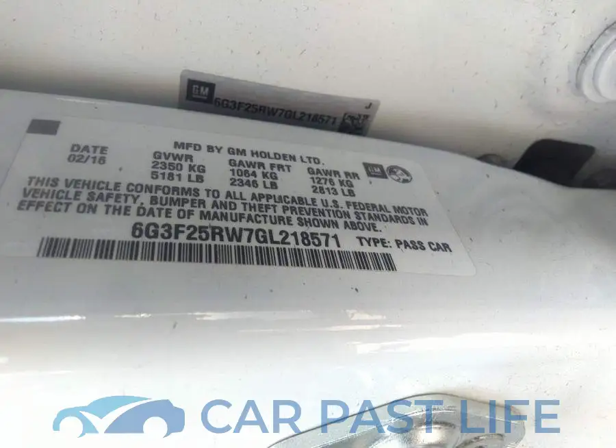 6G3F25RW7GL218571# 9