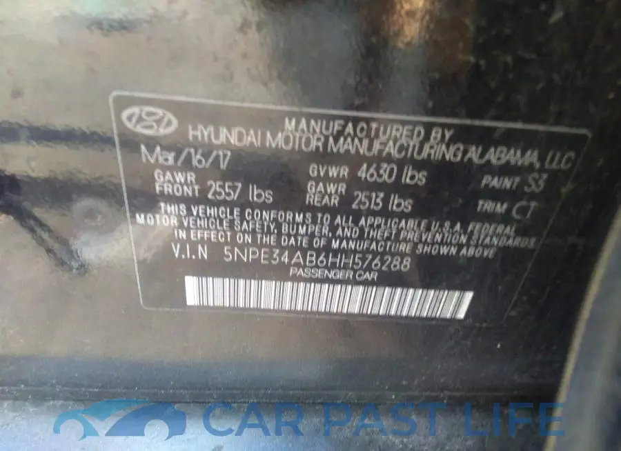 5NPE34AB6HH576288# 9