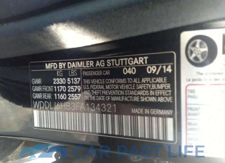 WDDLJ6HB3FA134321# 9