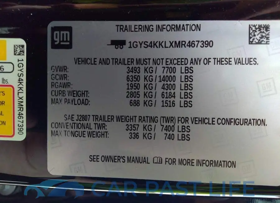 1GYS4KKLXMR467390# 9