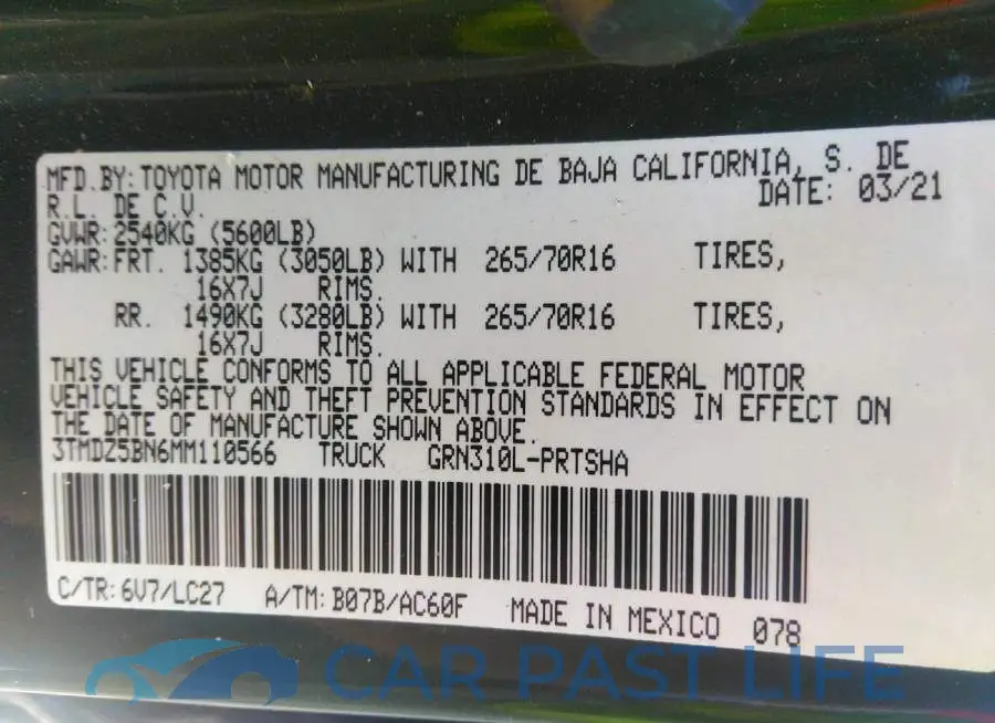 3TMDZ5BN6MM110566# 9