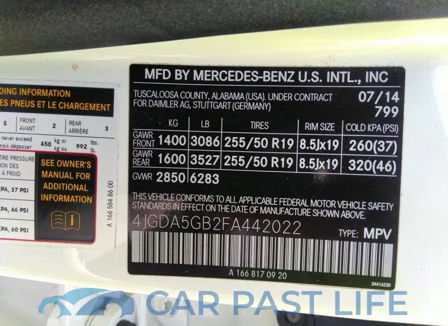 4JGDA5GB2FA442022# 9