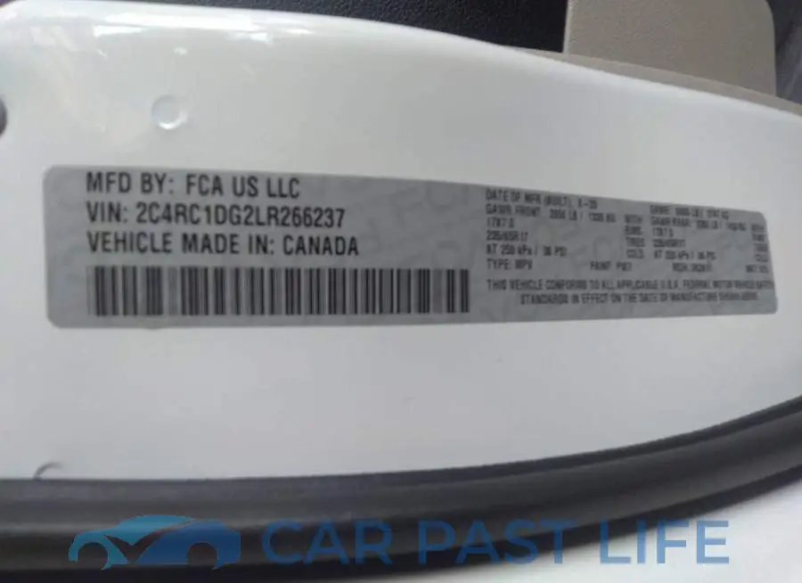 2C4RC1DG2LR266237# 9