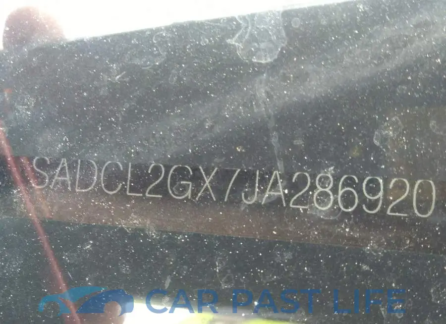 SADCL2GX7JA286920# 9