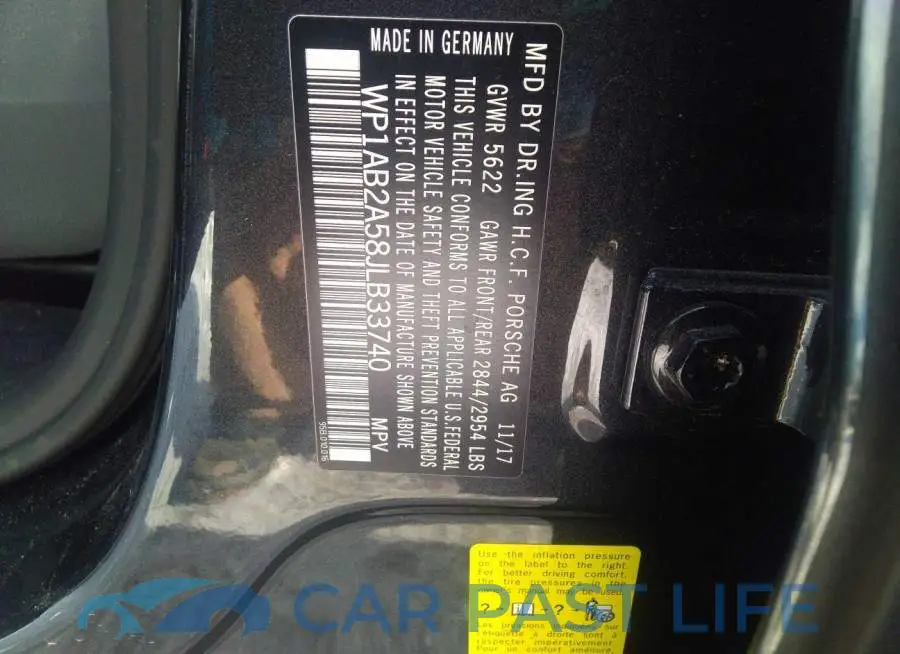 WP1AB2A58JLB33740# 9