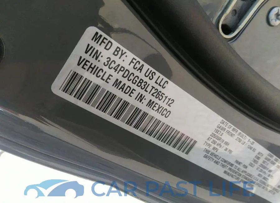 3C4PDCGB3LT265112# 9