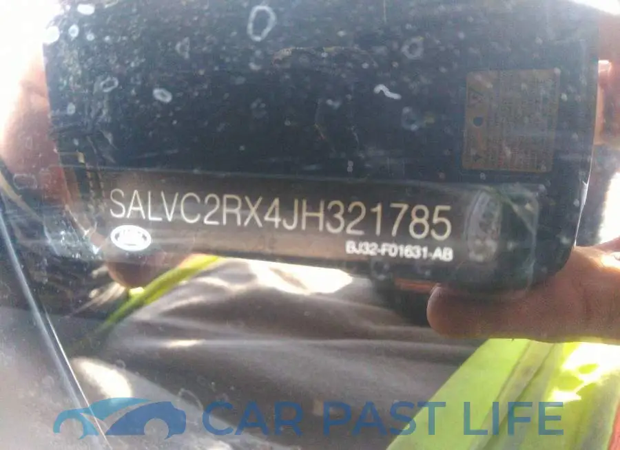SALVC2RX4JH321785# 9