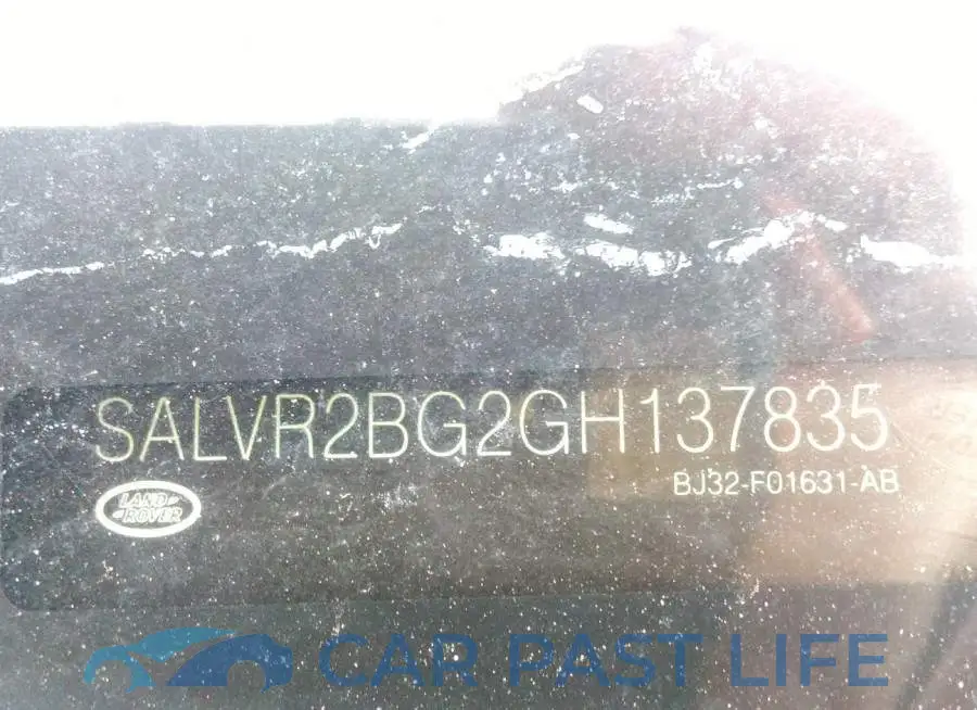 SALVR2BG2GH137835# 9
