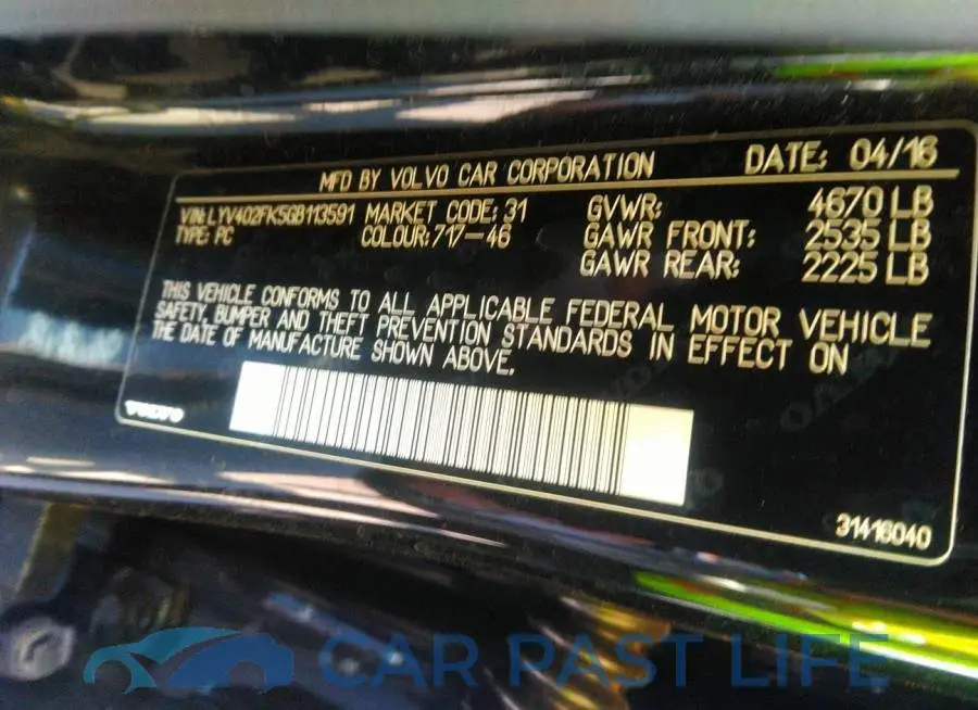 LYV402FK5GB113591# 9
