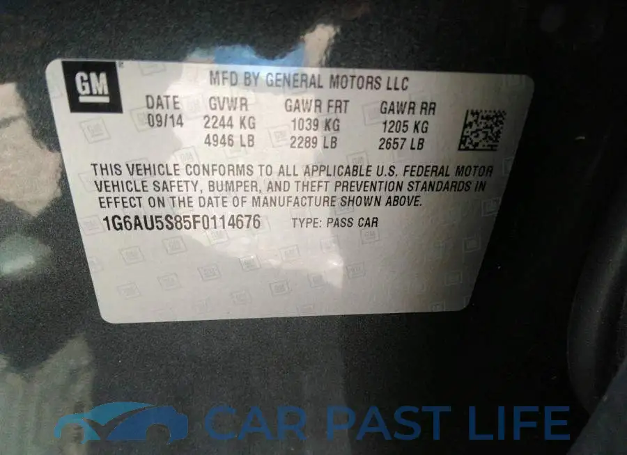 1G6AU5S85F0114676# 9