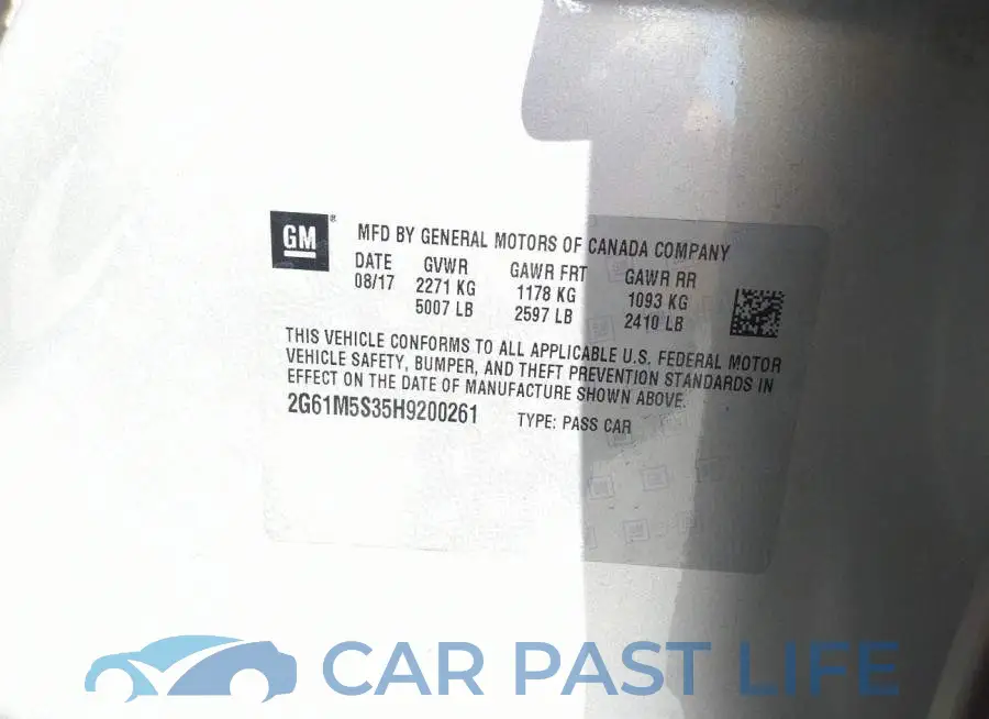 2G61M5S35H9200261# 9
