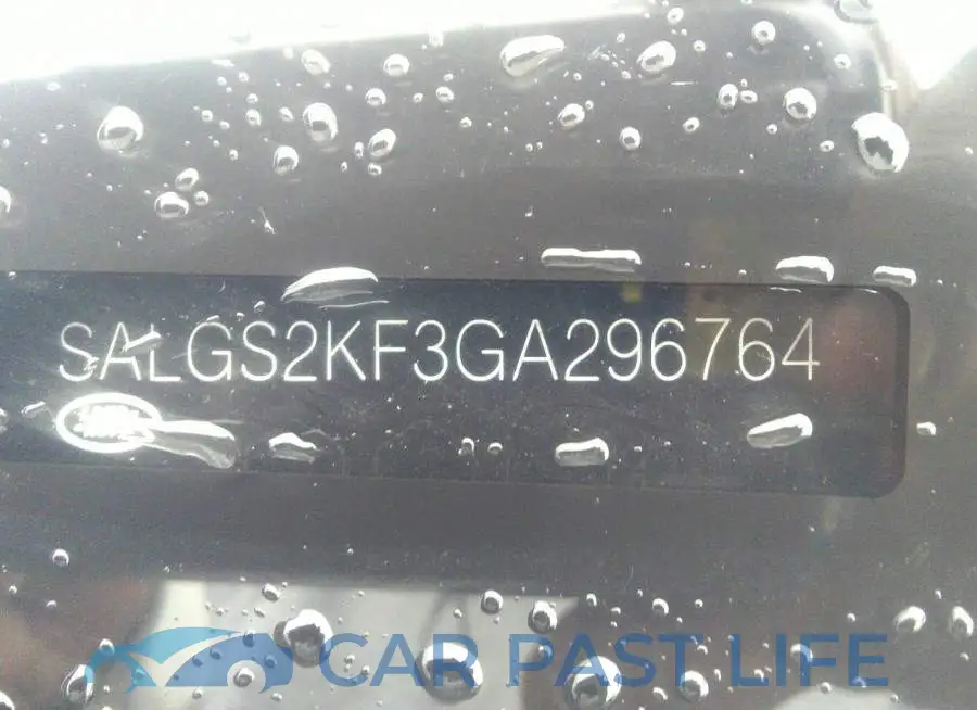 SALGS2KF3GA296764# 9