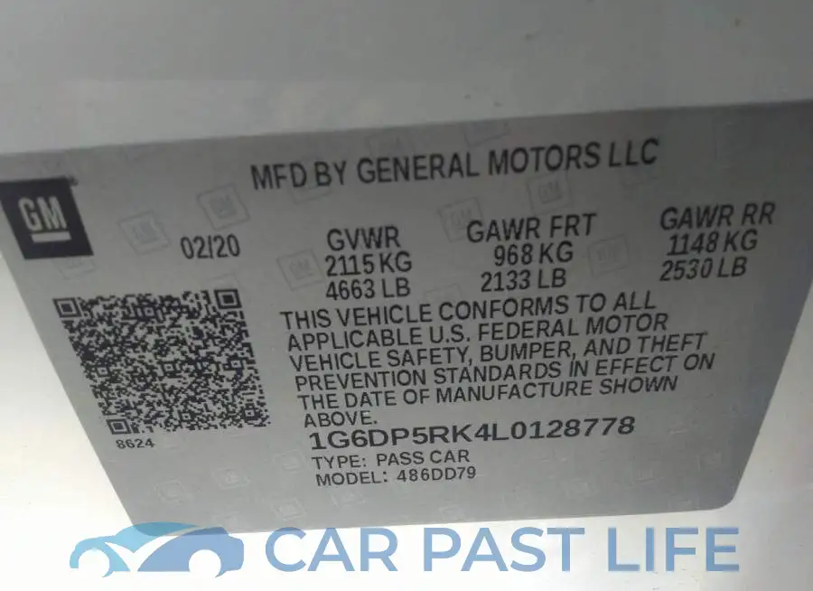 1G6DP5RK4L0128778# 9